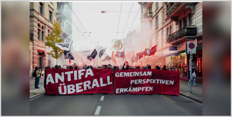 Cirih u plamenu: Antifa napada policiju, a Kran Montanu zaboravili!