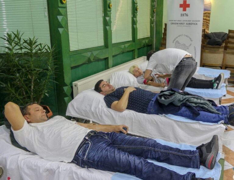 Peta jubilarna akcija dobrovoljnog davanja krvi u organizaciji KUD „Mladost 1947“ Subotica