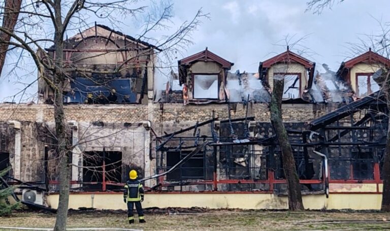 „Malu gostionu” na Paliću progutao veliki požar