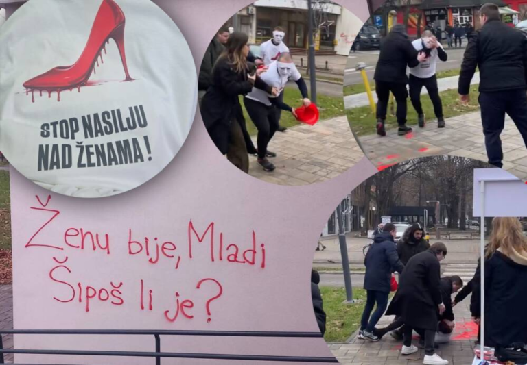 NAPAD NA PERFORMANS „STOP NASILJU NAD ŽENAMA“: POKUŠAJ UTIŠAVANJA PORUKE SILOM