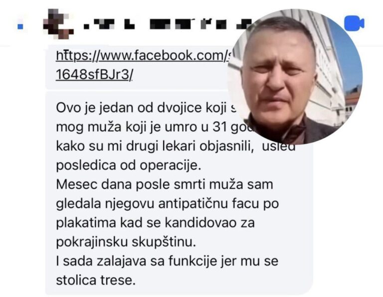 ŠOKANTNA ISPOVEST: MUŽ MI JE PREMINUO POSLE NJEGOVE OPERACIJE