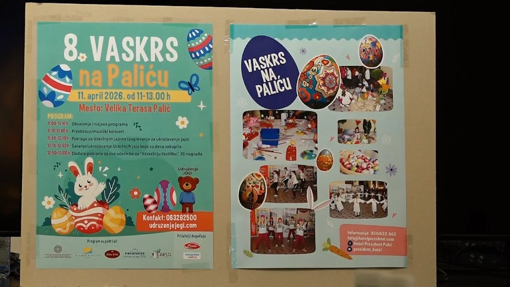 „Vaskrs na Paliću“ – radost, tradicija i humanost na Velikoj terasi