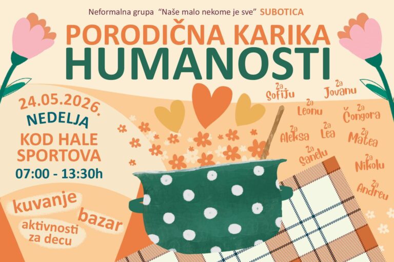 Humanitarna akcija kod Hale sportova 24. maja